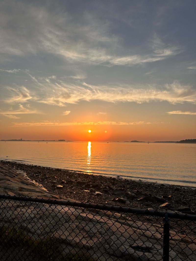 walking near me in Castle Island in winter
