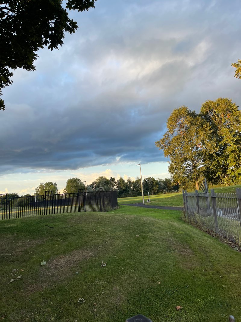 walking near me in Halfway Park in autumn
