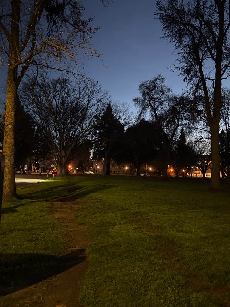 walking near me in Crocker Park in spring