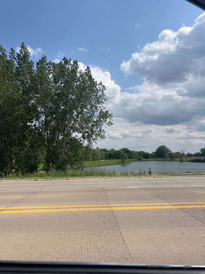 walking near me in Prairie Lakes Park in summer