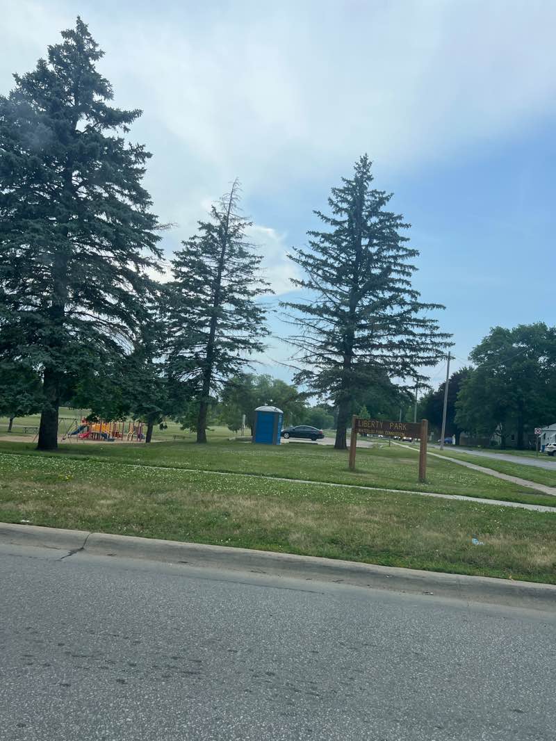 walking near me in Liberty Park in summer