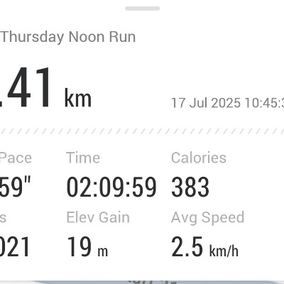 July 5k Race #1 Shalini post image