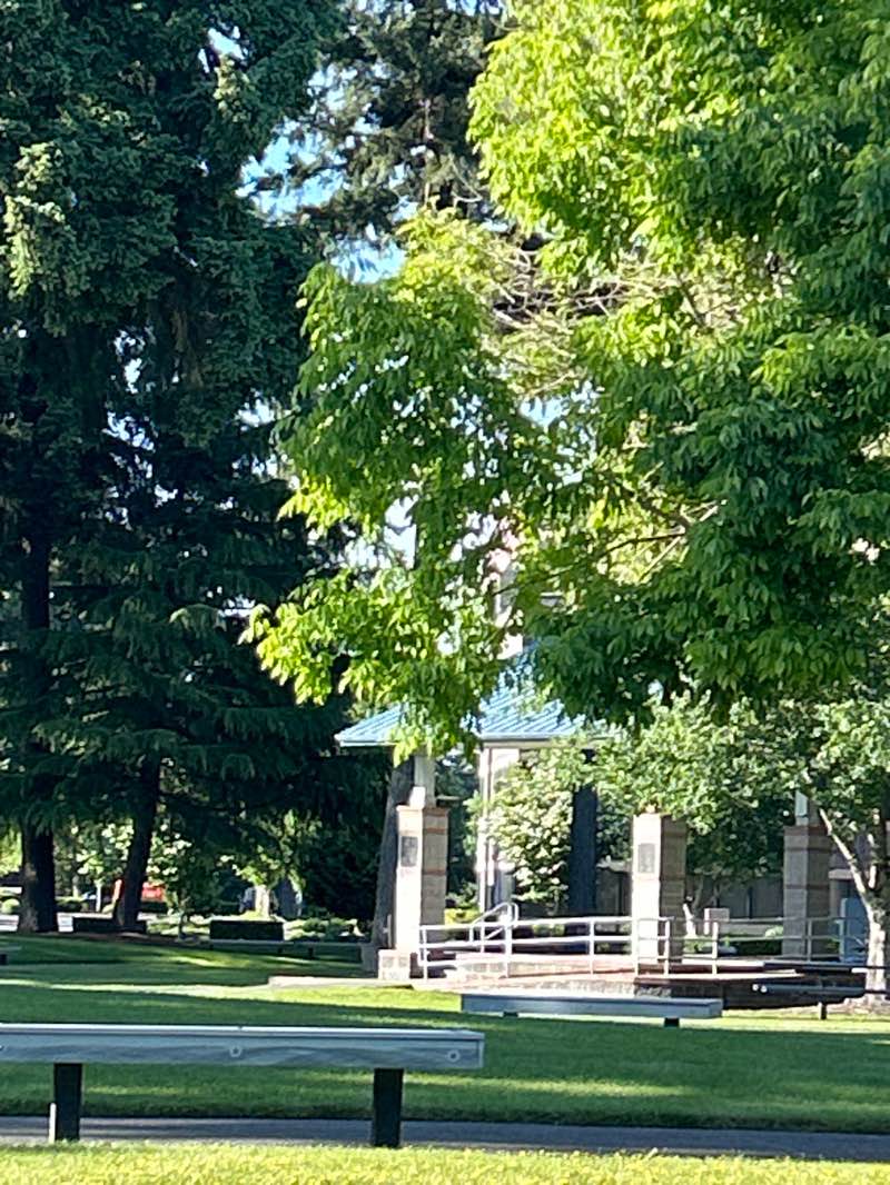 walking near me in Huntamer Park in spring