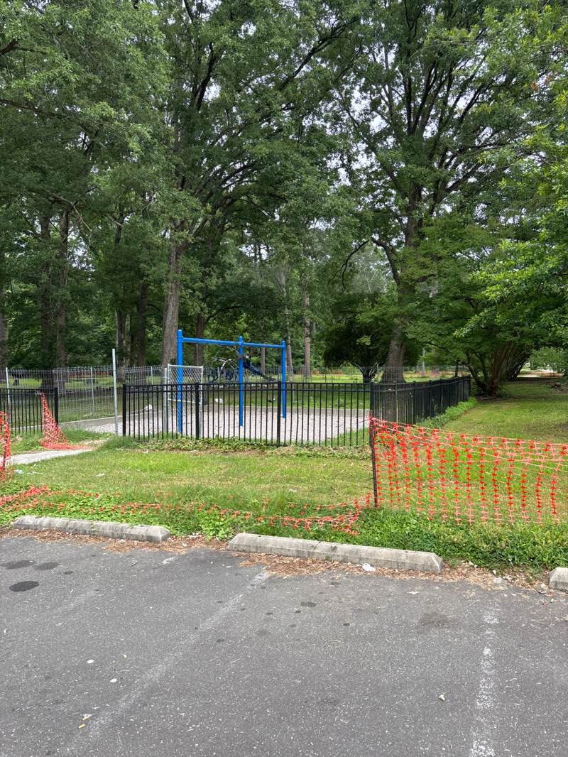 walking near me in Northgate Park in summer