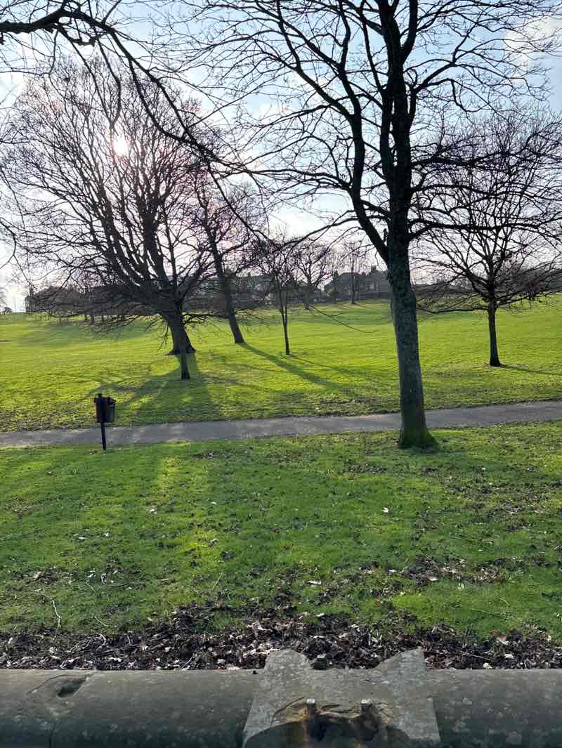 walking near me in Victoria Park in spring