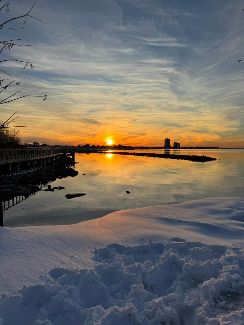 walking near me in Harvey Trace in winter