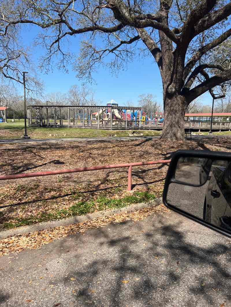 walking near me in Anna Jordan Park in spring