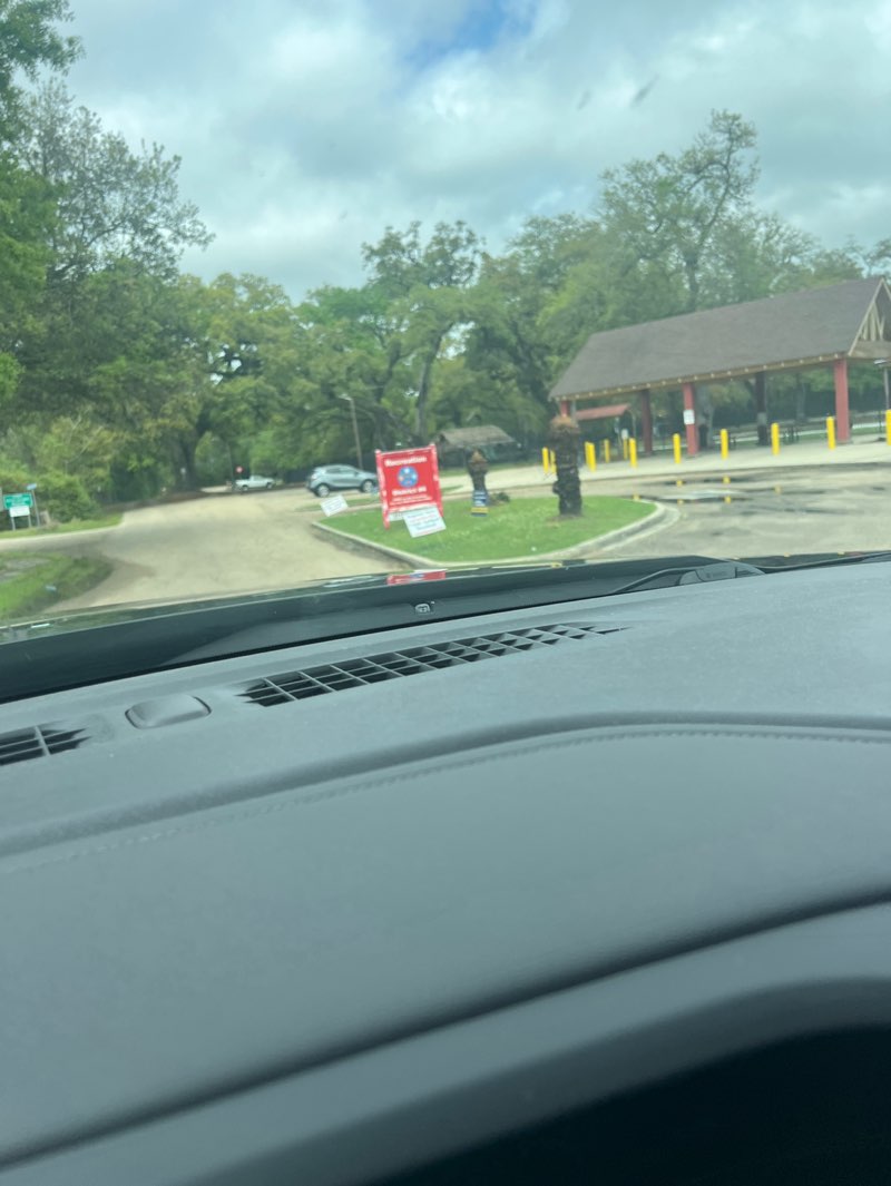 walking near me in Bayou Lacombe Park in spring