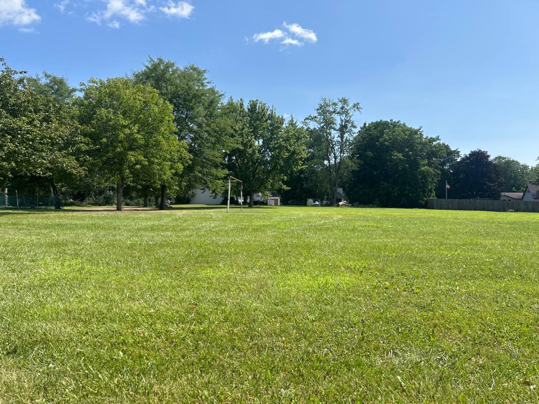 walking near me in Johnson Highlands Park in autumn