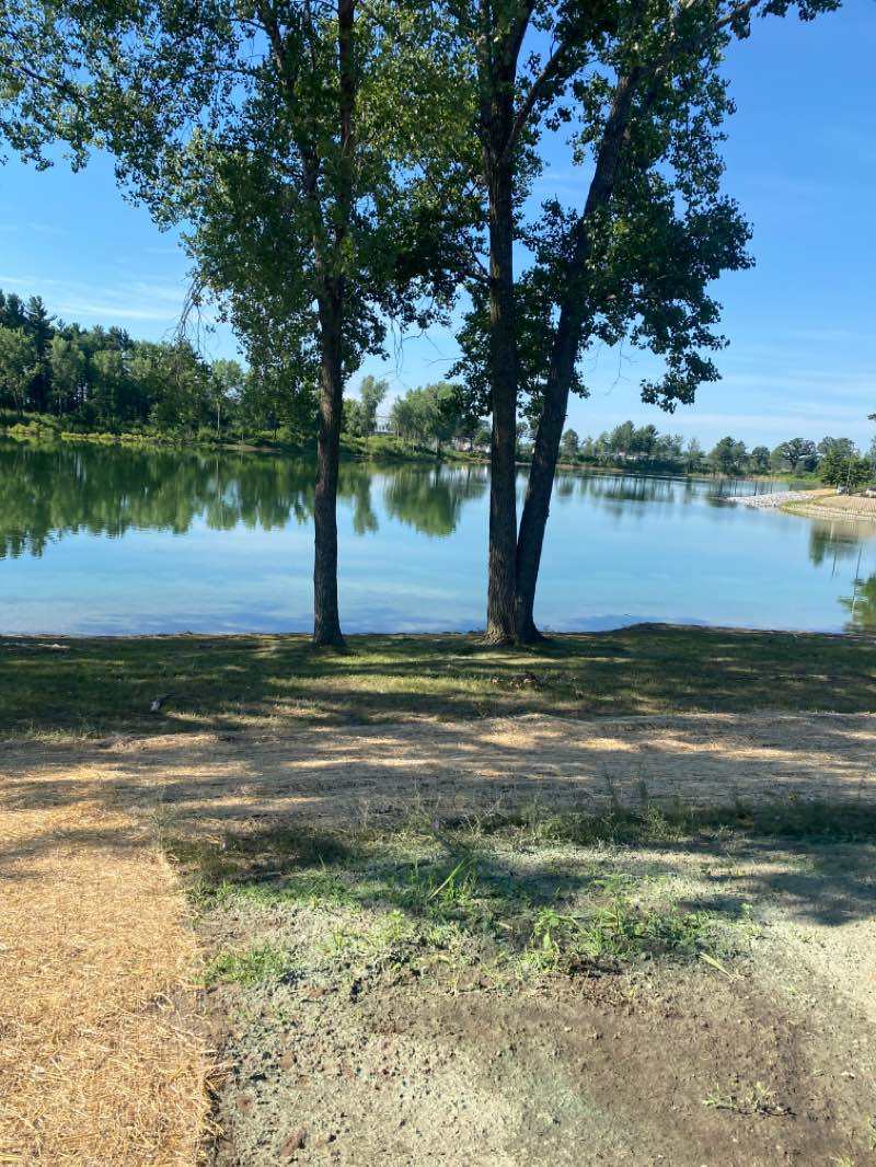 walking near me in Pacawa Park in winter