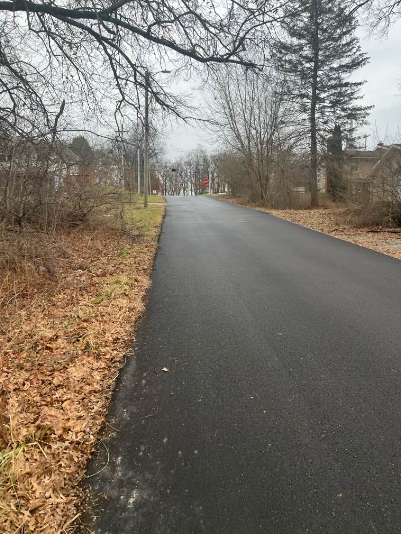 walking near me in Stevens Park in winter