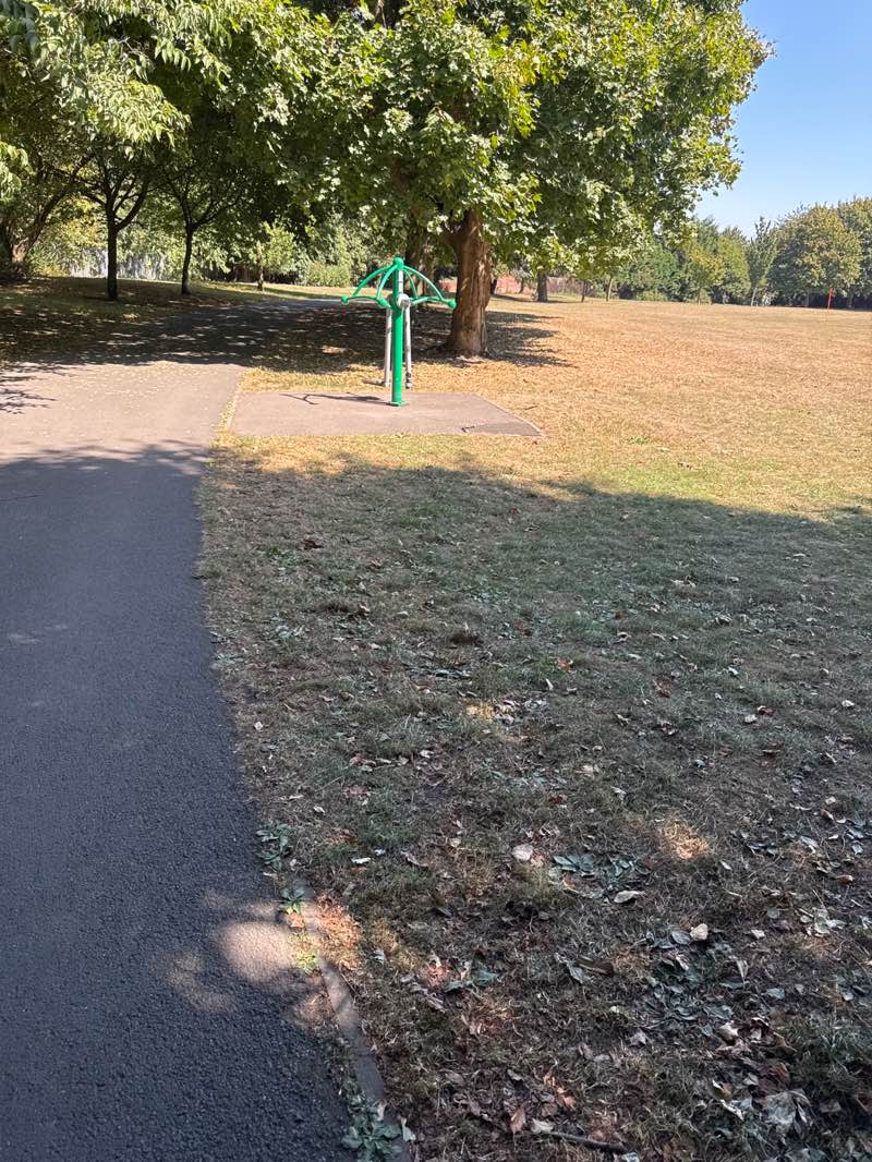 walking near me in East Park in autumn