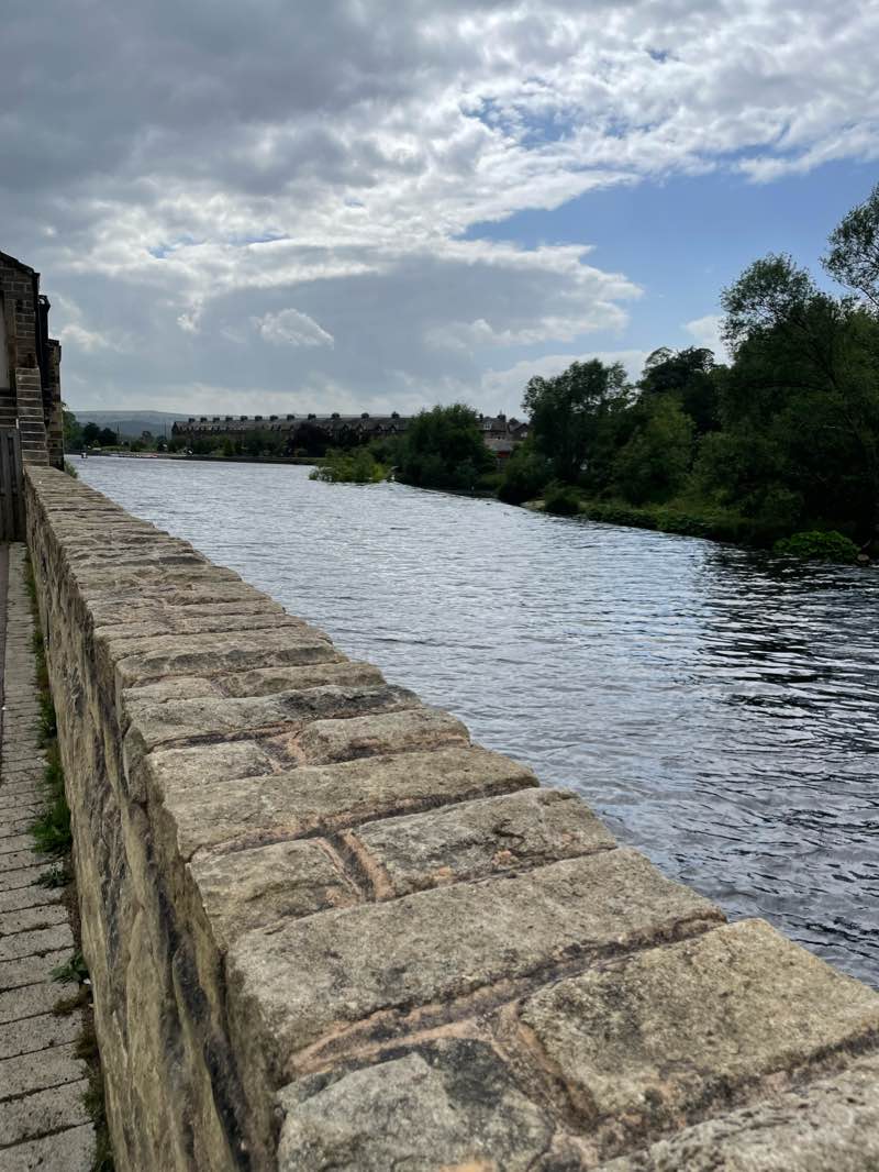 walking near me in Manor Garth Park in winter