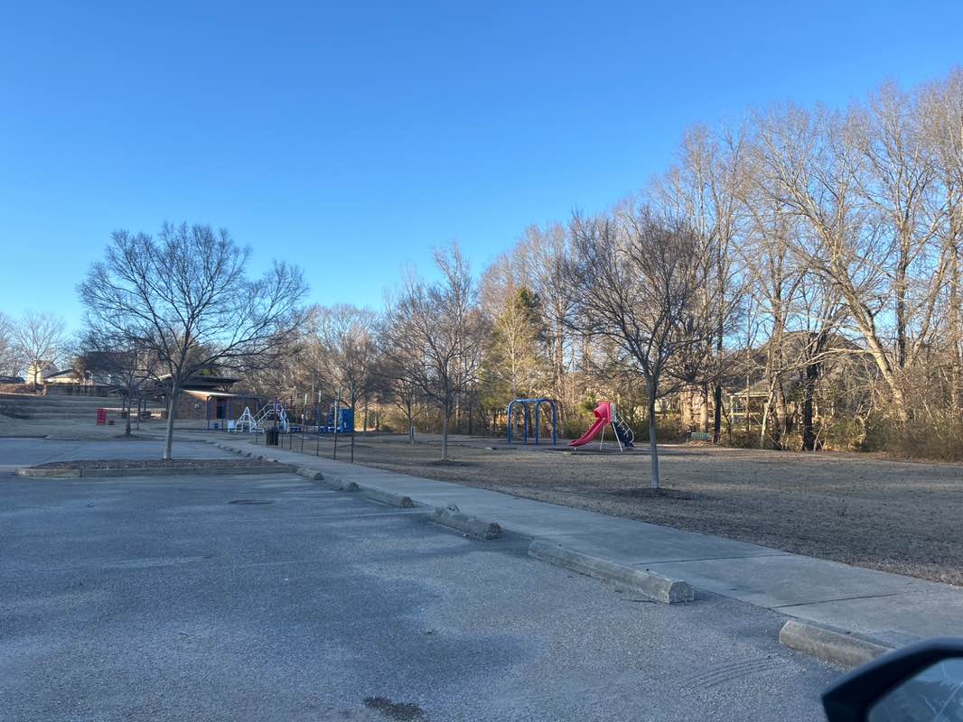 walking near me in FNC Bailey Branch Park in winter