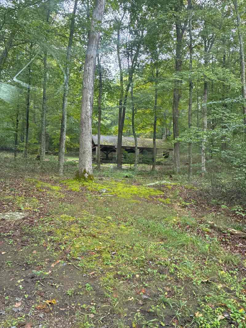 walking near me in Dans Mountain State Park in autumn