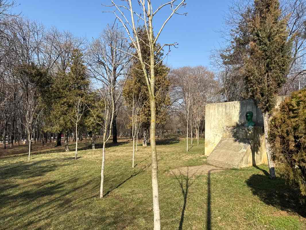 walking near me in Parku i Qytetit in winter