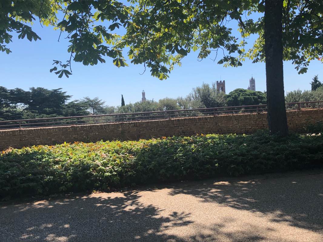 walking near me in La Lizza in winter