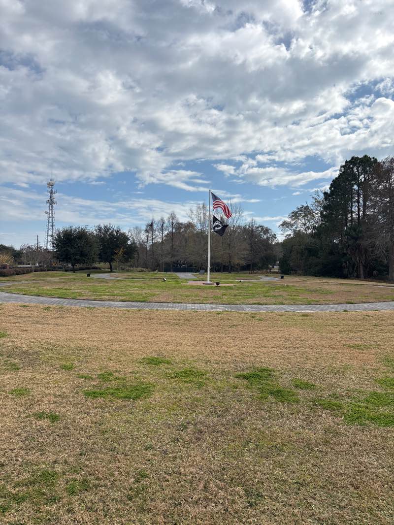 walking near me in Riverwalk Park in winter