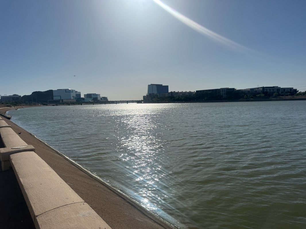 walking near me in Jaycee Park in summer