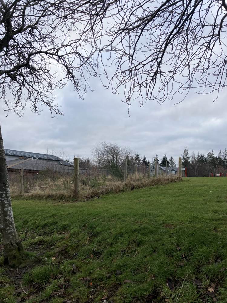 walking near me in Pentland View Park in winter