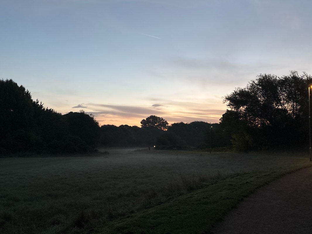 walking near me in Dysart Park in autumn