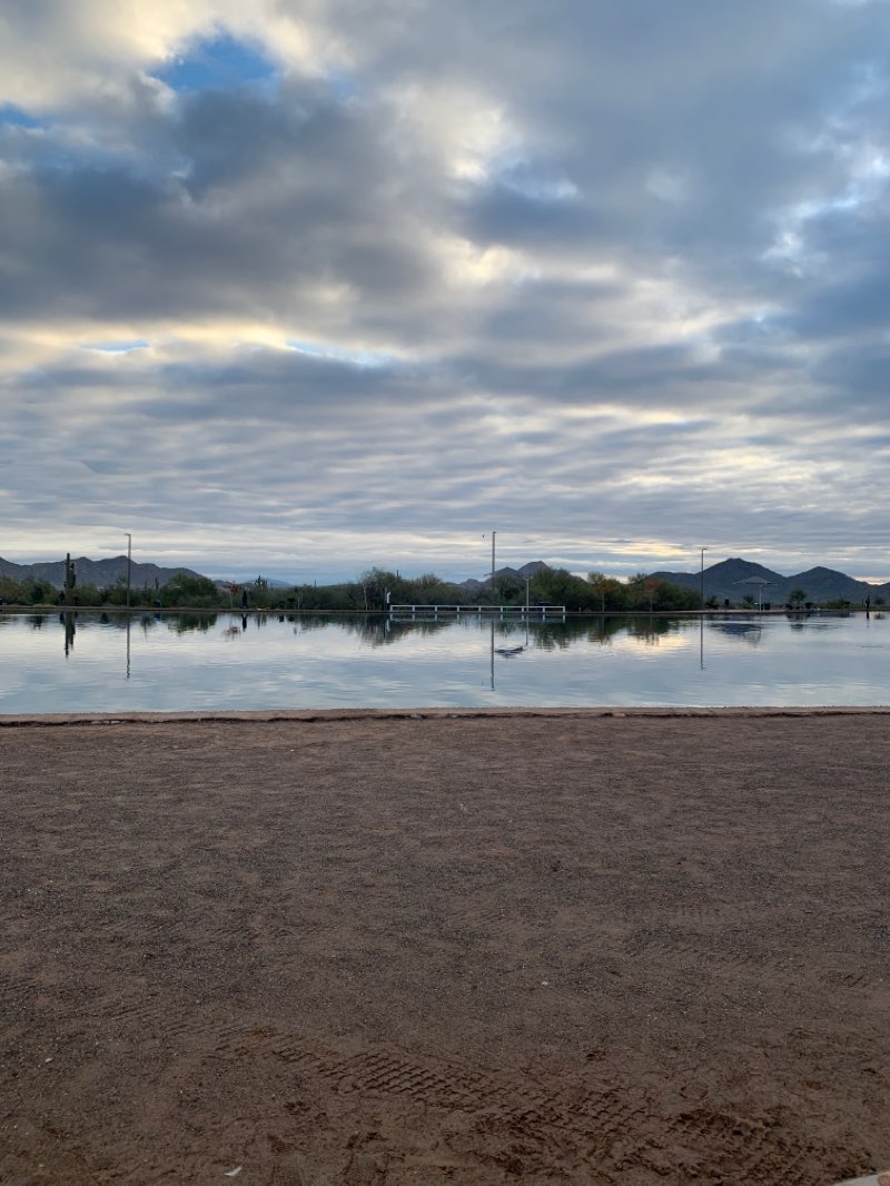 walking near me in Paloma Community Park in winter