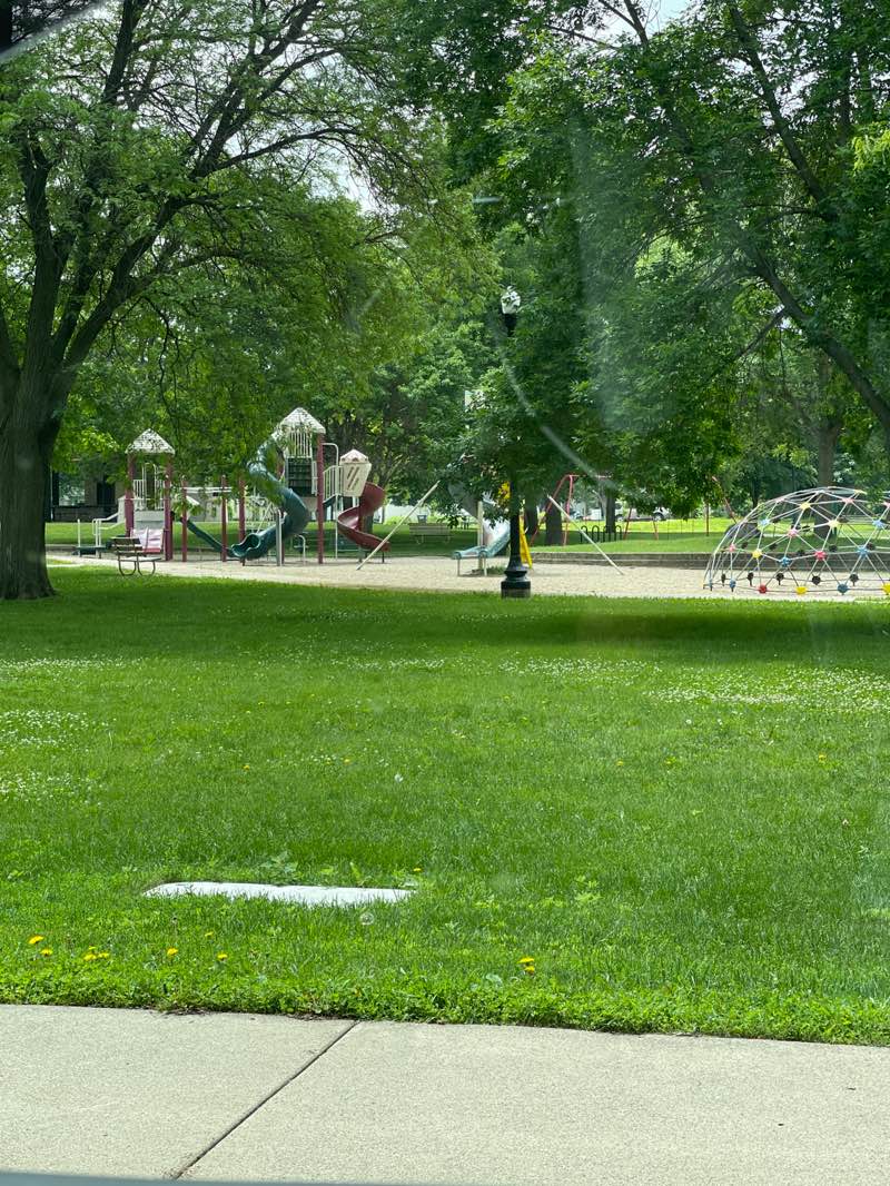 walking near me in Minnesota Square Park in summer