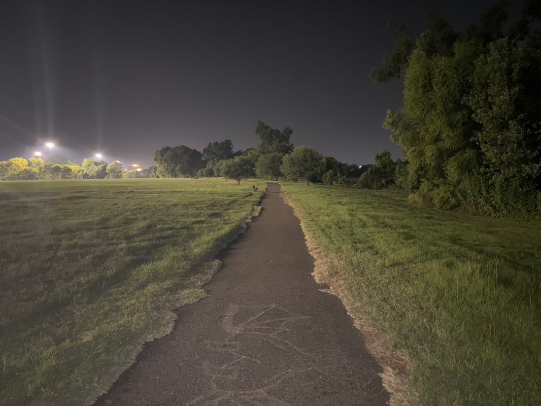 walking near me in Frisbee Golf Park in autumn