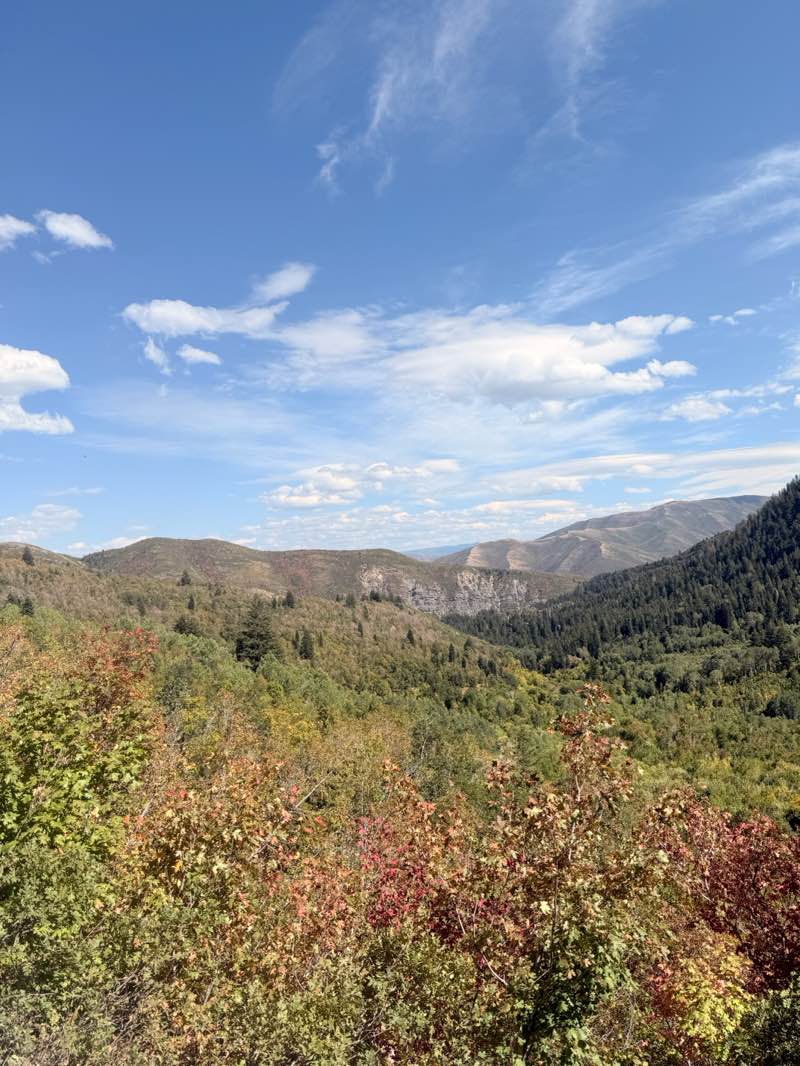 walking near me in Mount Timpanogos Wilderness in autumn