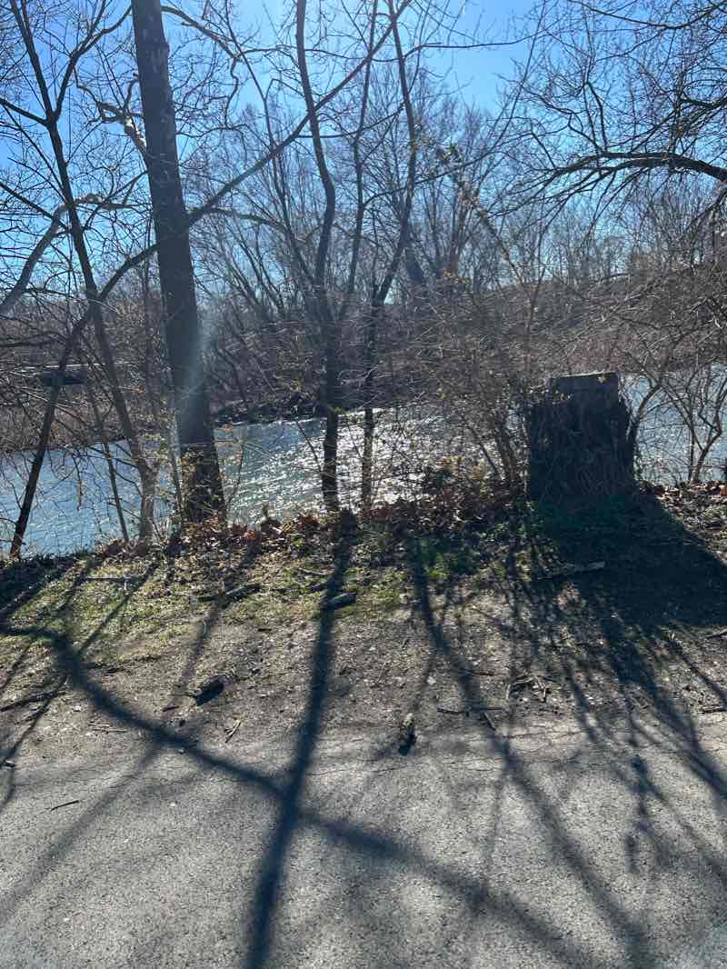 walking near me in Upper Schuylkill Valley Park in winter
