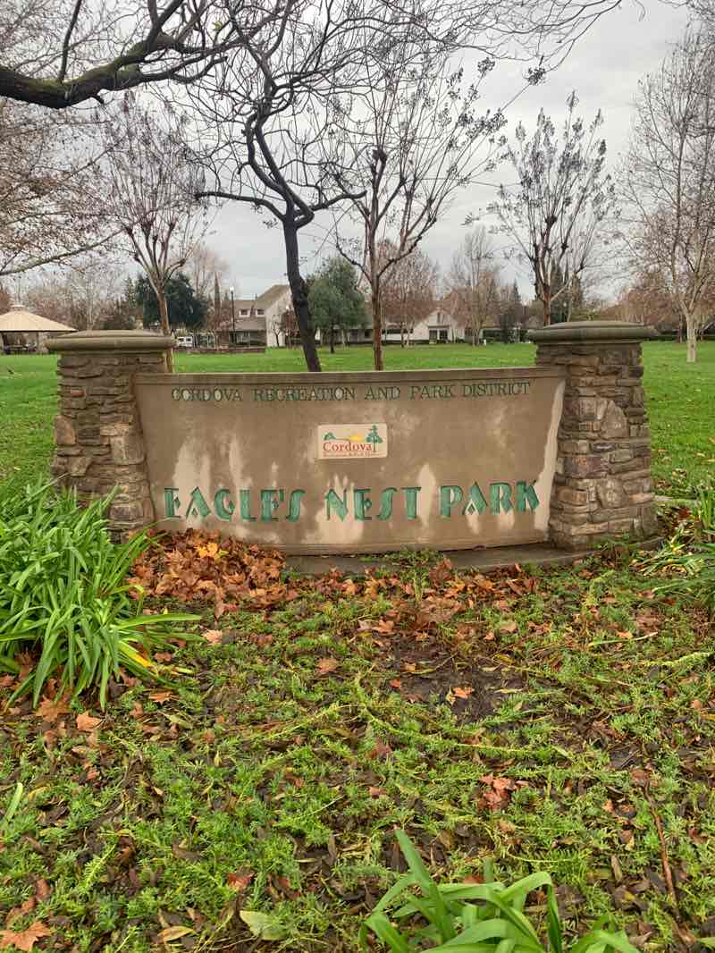 walking near me in Eagle's Nest Park in winter