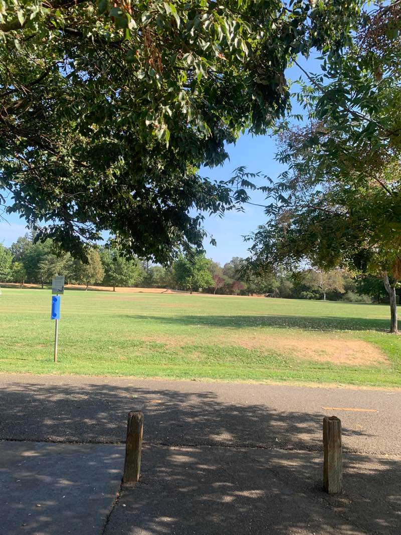 walking near me in Bannister Park in autumn