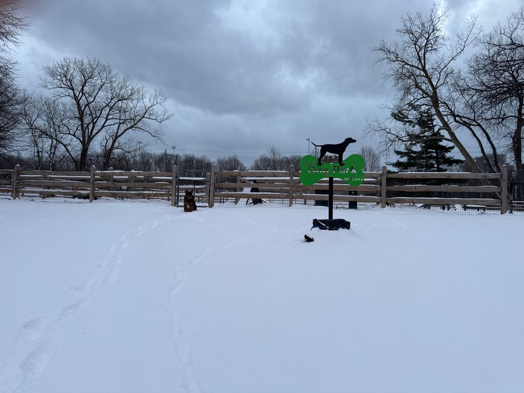 walking near me in Quarry Park in winter