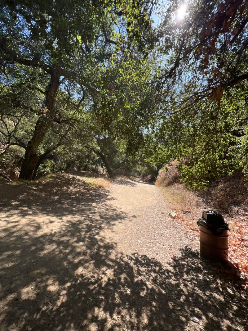 walking near me in 8th Street Reservoir Park in winter