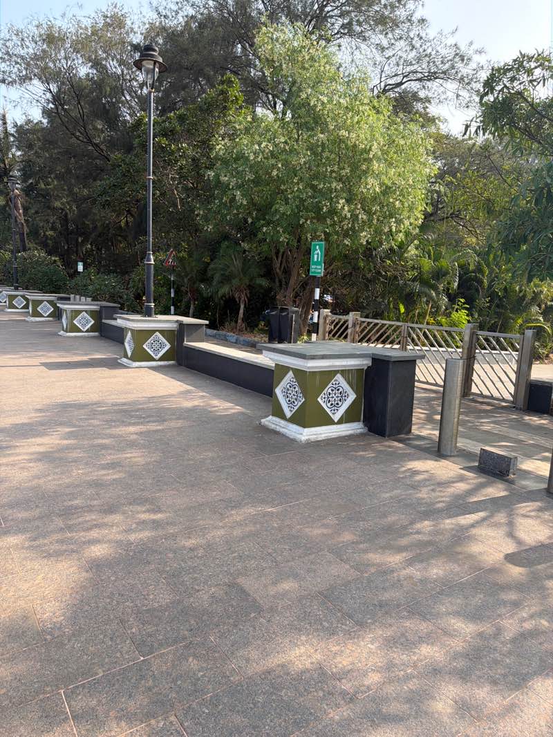 walking near me in Kala Acadamy Park in winter