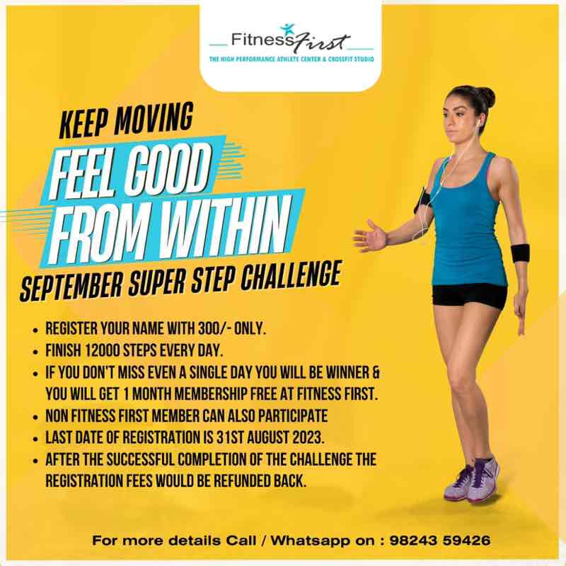FF step challenge 2023 Manish post image