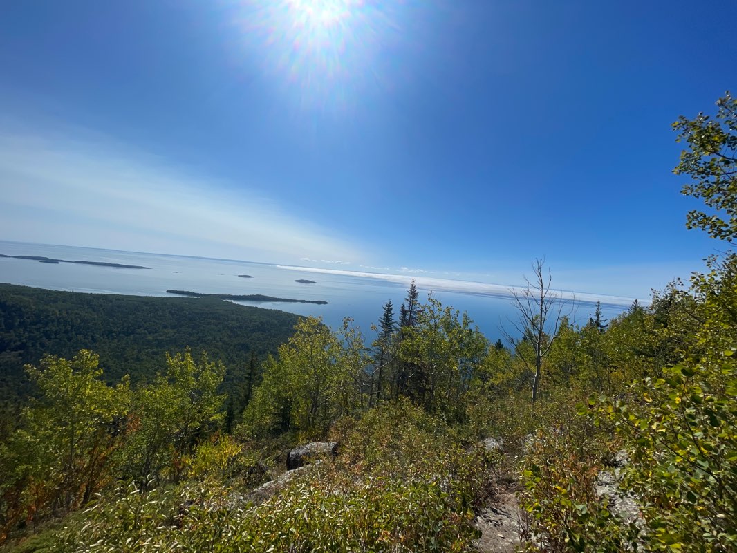 walking near me in Sleeping Giant Provincial Park in winter