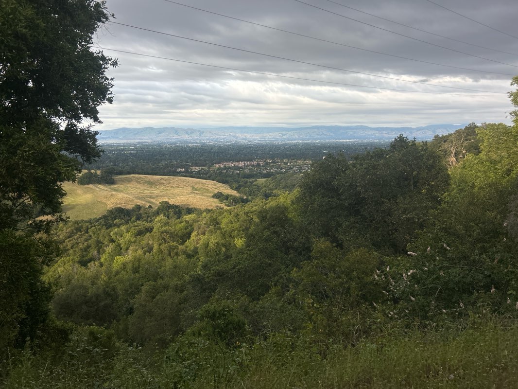 walking near me in Rancho San Antonio Open Space Preserve in spring