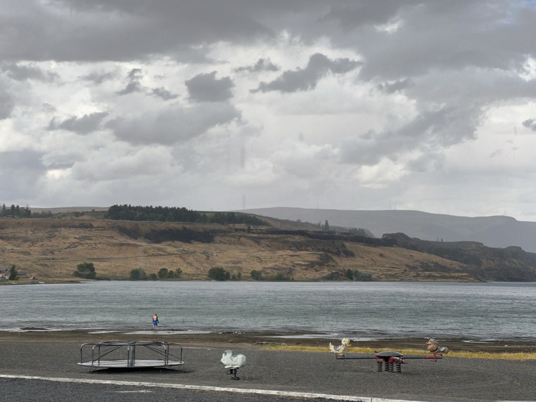 walking near me in West Beach Park in autumn