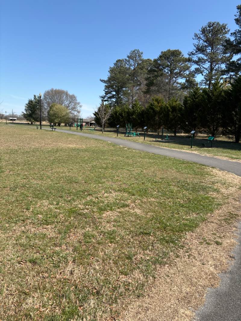 walking near me in Ruritan Park in spring