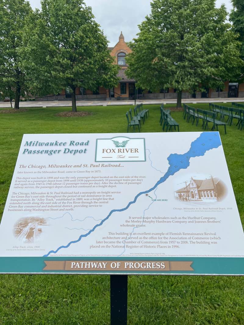 walking near me in Admiral Flatley Park in winter