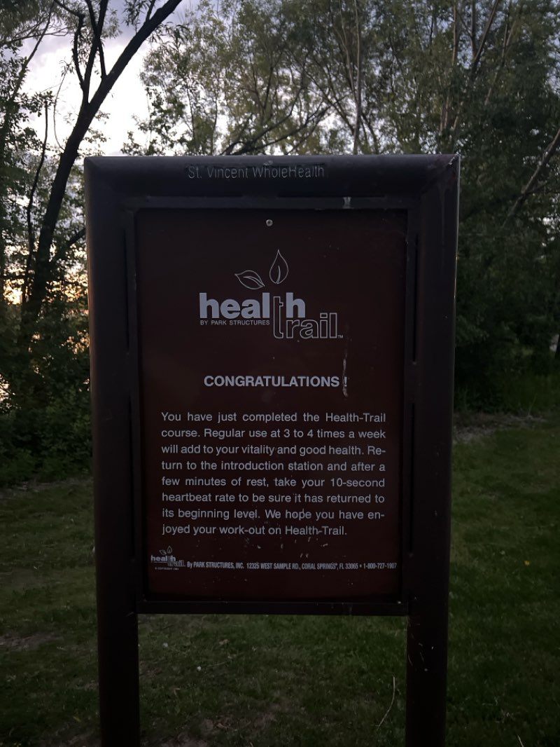 walking near me in St.Francis Park in winter