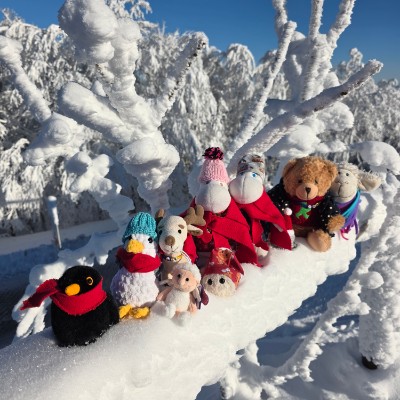 Plushies on the run Stefanie Stebbiegraphie post image