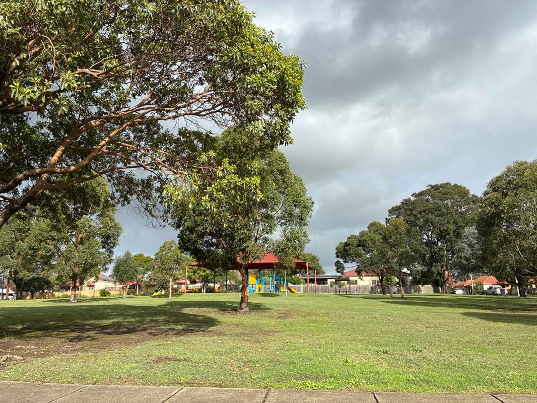 walking near me in Cooney Park in winter