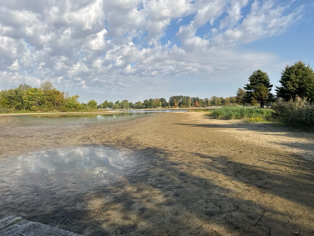 walking near me in Reservoir Park in autumn