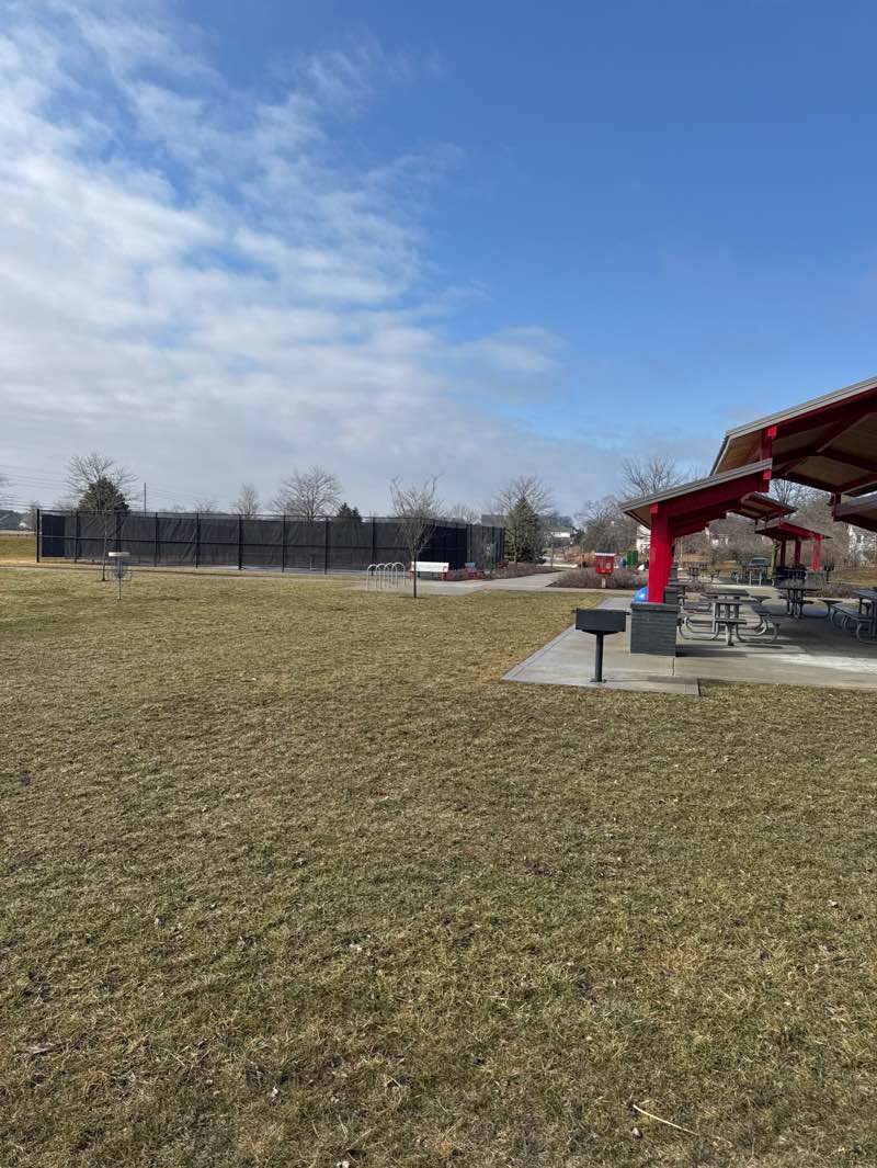 walking near me in Lawrence W. Inlow Park in winter