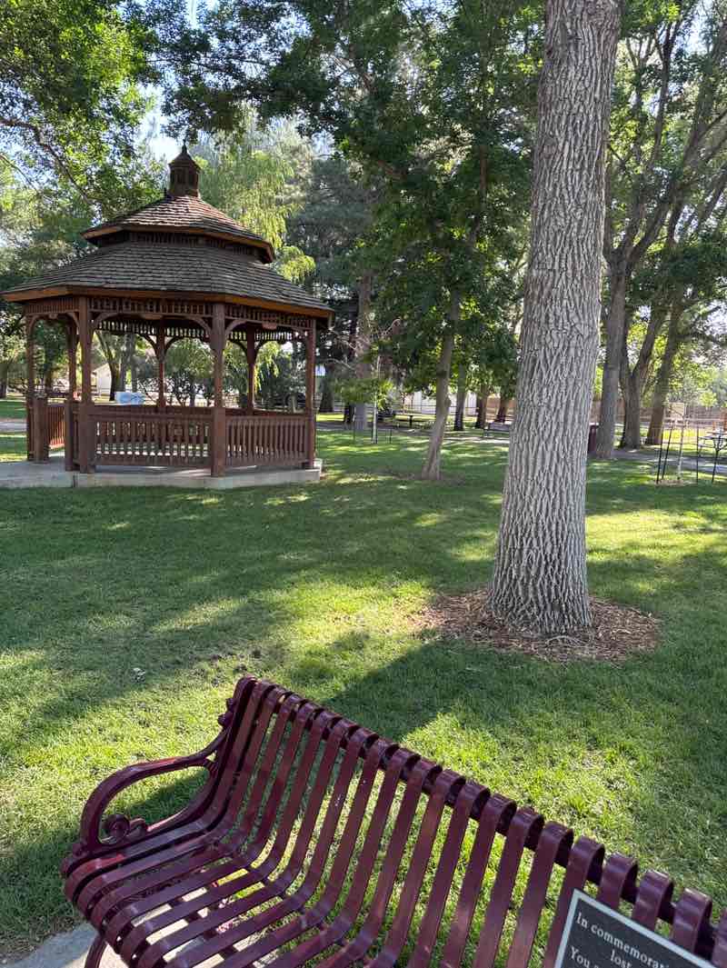 walking near me in Bunning Park in summer
