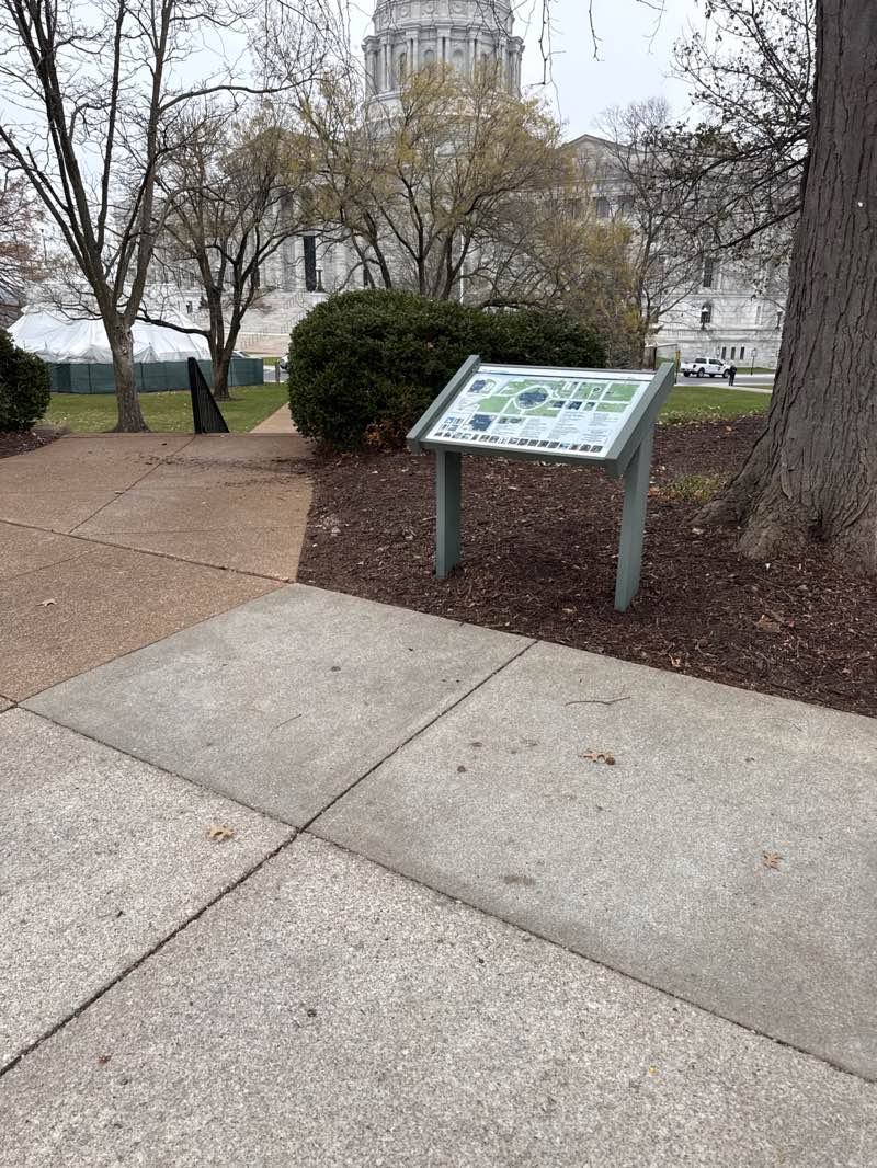 walking near me in Capital Lawn in winter