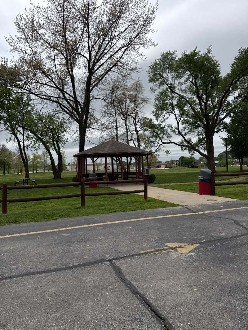 walking near me in Rotary Park in spring