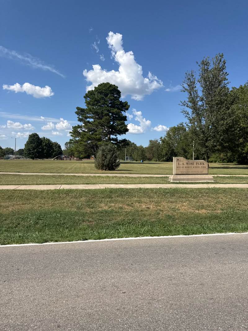 walking near me in LA Wise Park in autumn